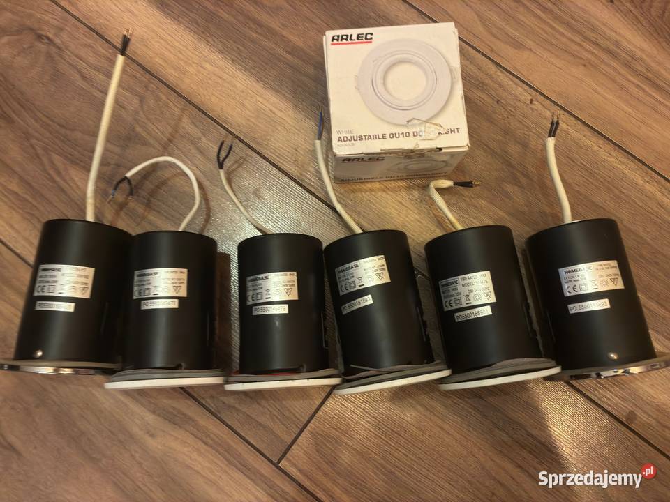 Halogeny podsufitowe 6 plus oprawa wysyłka Wiśniowa Góra