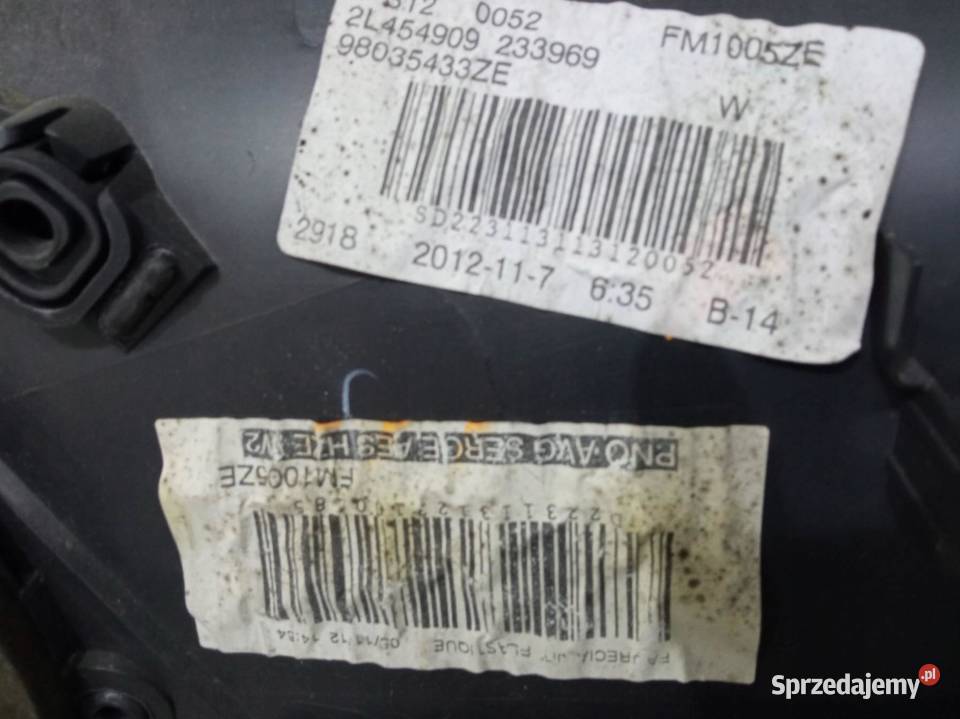 TAPICERKA BOCZEK PRAWY LEWY PRZÓD KOMPLET LIFT świętokrzyskie