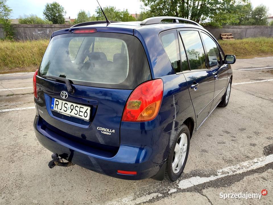 Toyota Corolla Verso 20 D4D 2001R Klima Rodzinny Jasło