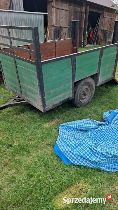 Kołówka przyczepa jedno osiowa balajda do Mokrsko
