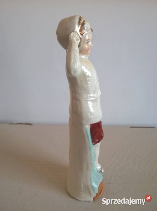 Stara Figurka Porcelanowa Niemcy Narciarka Radom