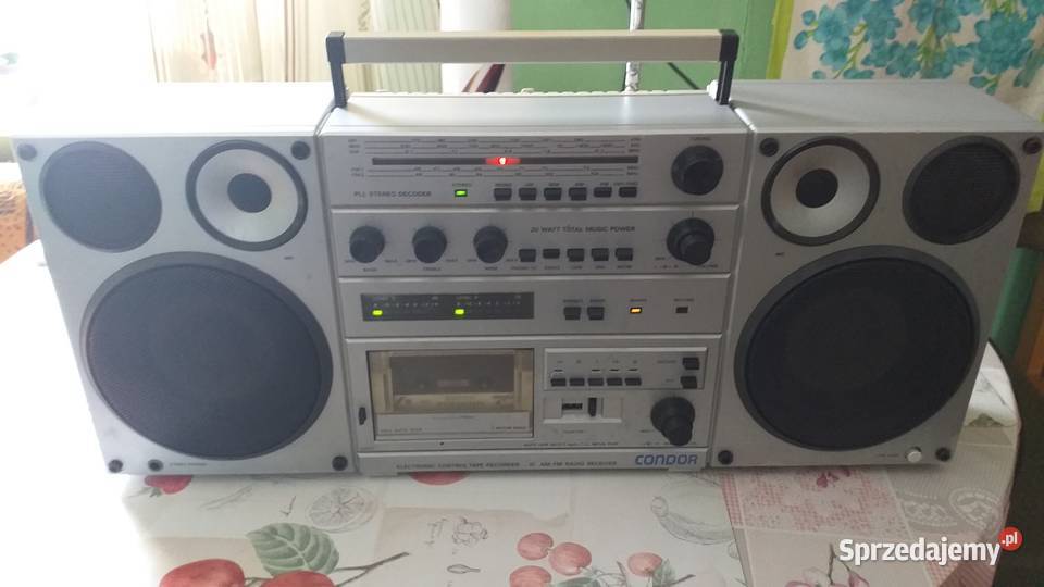 Radiomagnetofon Condor mazowieckie Kozienice