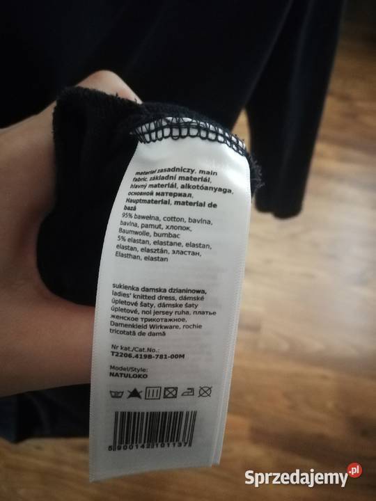 Sukienka granatowa Tatuum Brzechów sprzedam