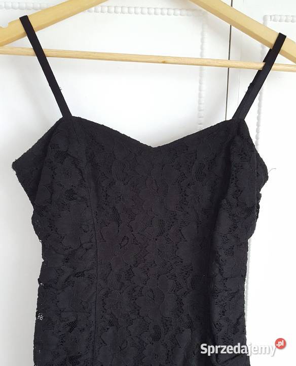 Czarna sukienka koronkowa Orsay 34 XS koronka Szczecin sprzedam