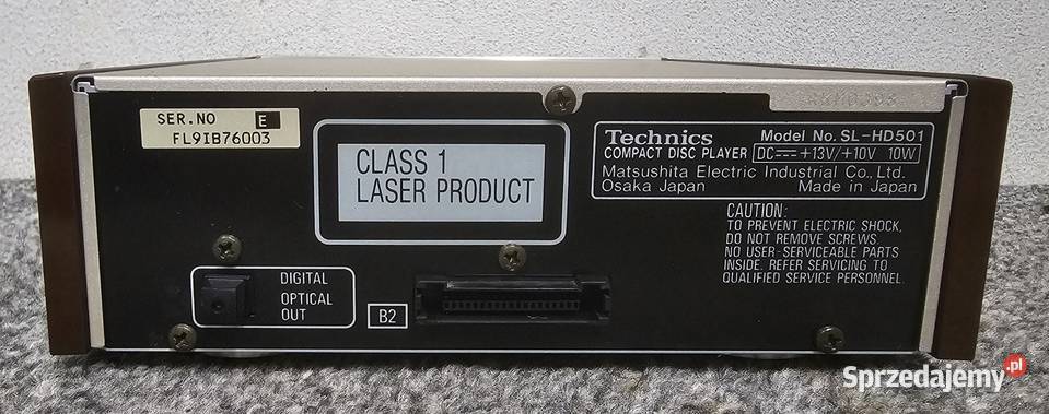 Technics CD SLHD501 Compact Disc Player sprawny Kraków