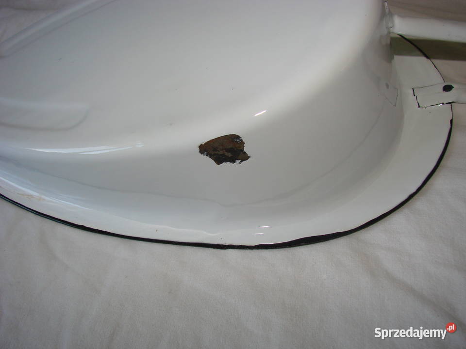 emaliowana kaczka szpitalna PRL