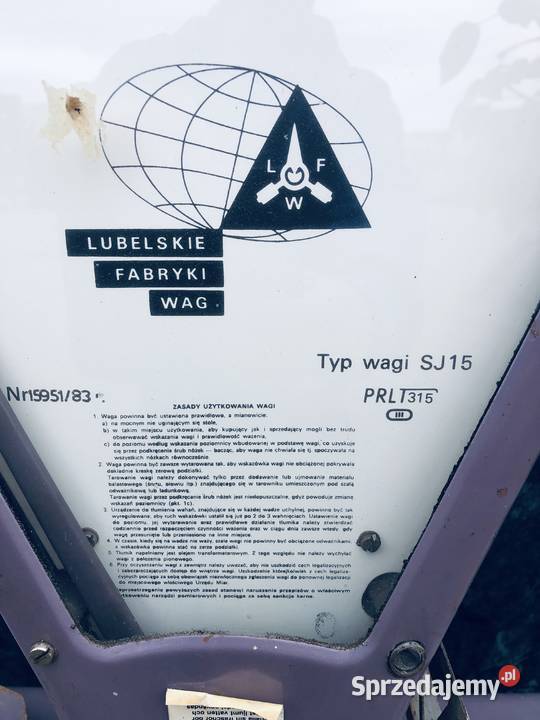 Waga sklepowa Łowicz