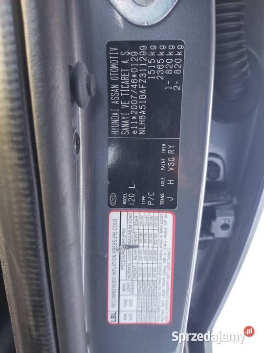 Hyundai i20 2014r 12 benzyna Lubaczów sprzedam