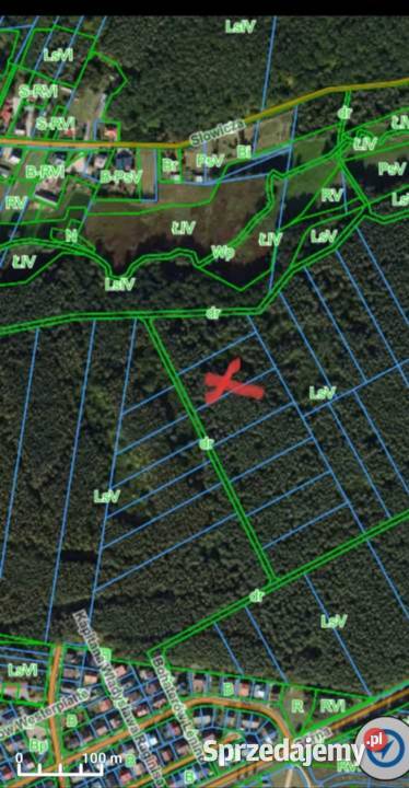 Działka z lasem 54m2 Siemiatycze