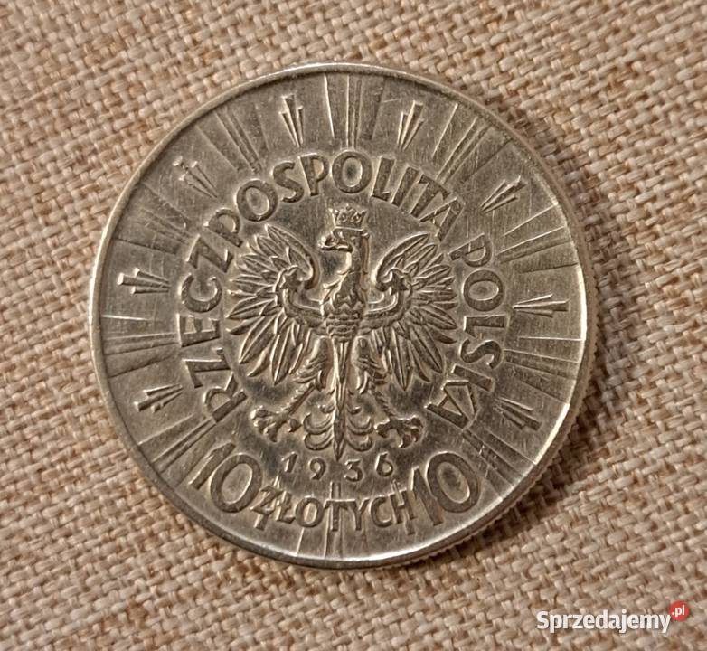 2 i10 Monety II RP z 1936 roku Łódź sprzedam