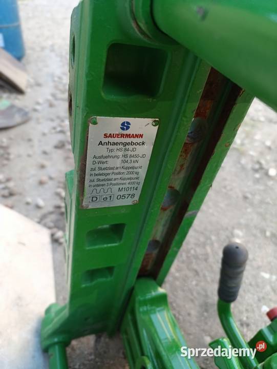 Mocowanie zaczepu rama ramka John Deere 390 Działdowo