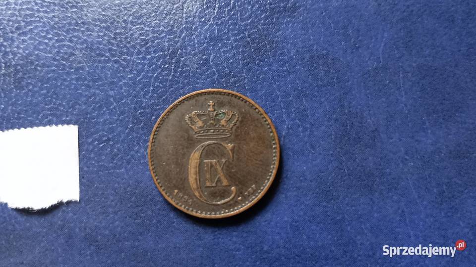 Stare monety 2 ore 1894 Dania Lesko