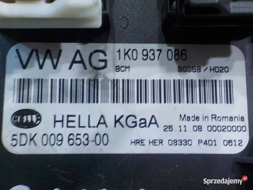 VW GOLF VI 14 TFSI 09r HB 5D modul sterownik Suków