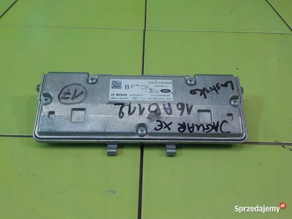 JAGUAR XE 15r SEDAN 4D kamera szyby czolowej Układ elektryczny, zapłon Suków sprzedam