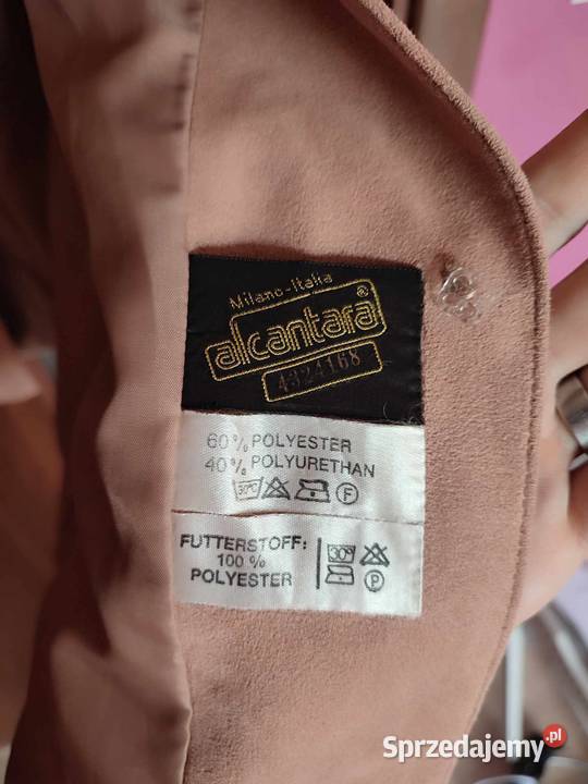 Marynarka Damska Elegancka Karmel Brązowa Żakiet Suwałki