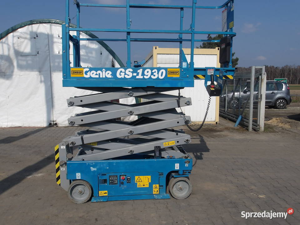 Podnośnik nożycowy zwyżka 8m Genie GS1930 sprzedam