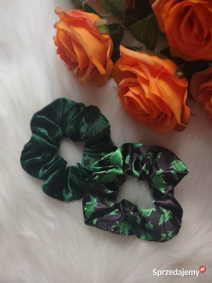 Gumki do włosów scrunchie witch alternative