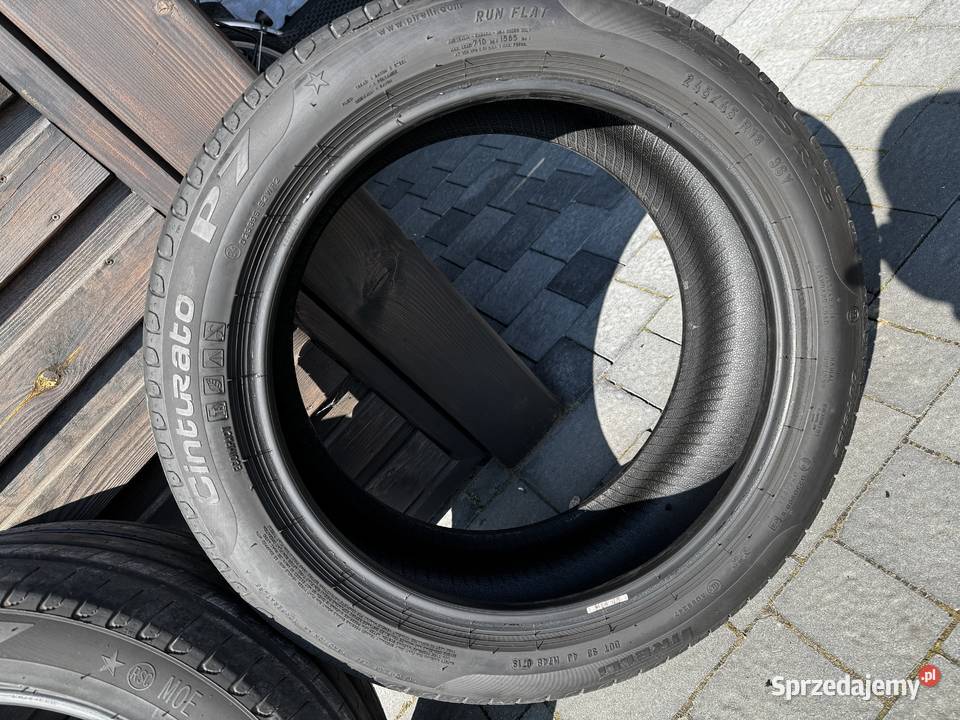 Opony pirelli p7 run flat bmw letnie Staszów