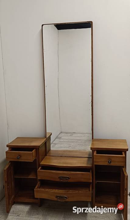 toaletka art deco z lustrem vintage design Radomsko