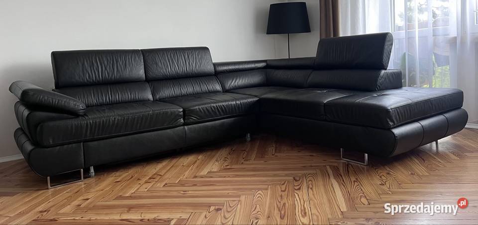 Skórzany naroznik z funkcja spania Tenczynek