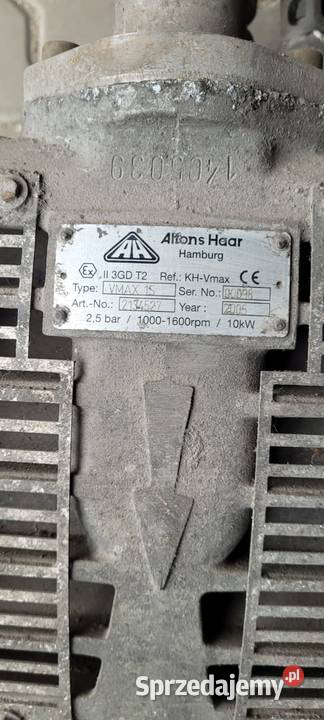 Sprzedam kompresor do wydmuchu materiałów