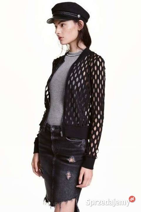czarny sweter cardigan HM xs 34 bluzka kurtka Rozpinane  kujawsko-pomorskie Inowrocław