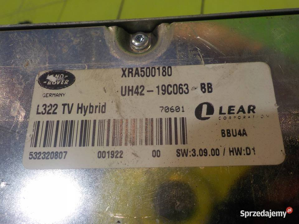 RANGE ROVER L322 36 TDV8 07r modul sterownik DVD Suków