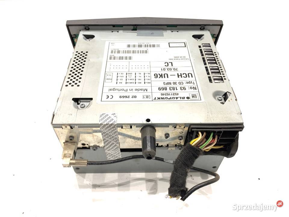 RADIO OPEL ASTRA H 93183869 0414 ODTWARZACZ