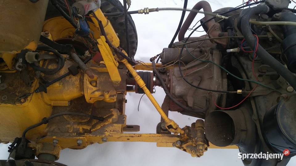 Traktorek samoróbka z Dzik 2 NIESKOŃCZONY Ciągniki Skrajnica