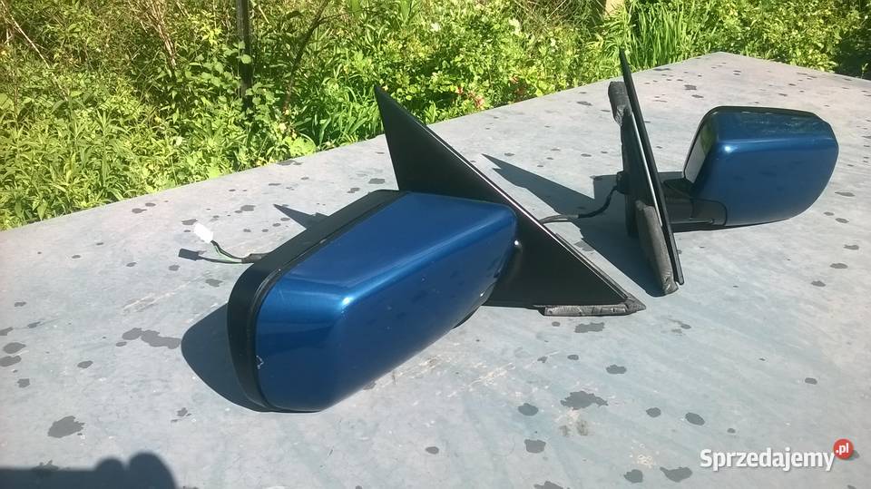 Lusterka prawe lewe Bmw E46 Lift topasblau