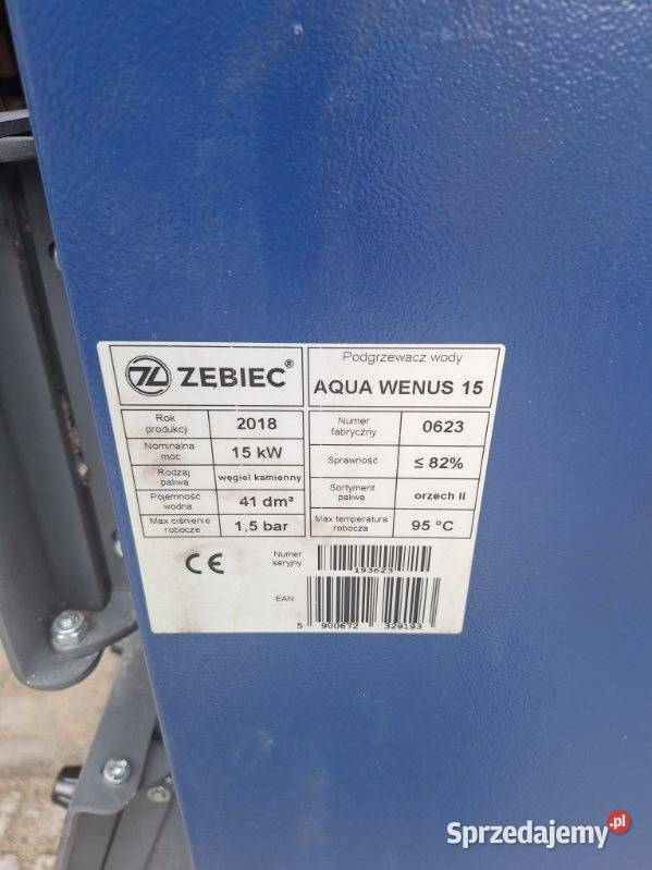 kocioł zębiec 15 kW