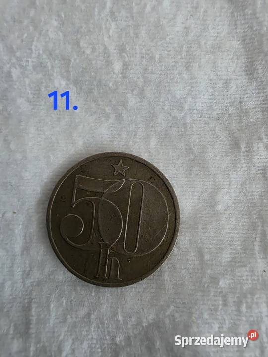 Moneta 50h z roku 1983 Poznań