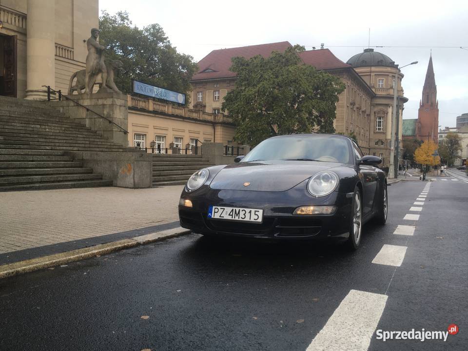 Porsche 911 Cabrio Carrera S 38 regulowane zawieszenie Poznań