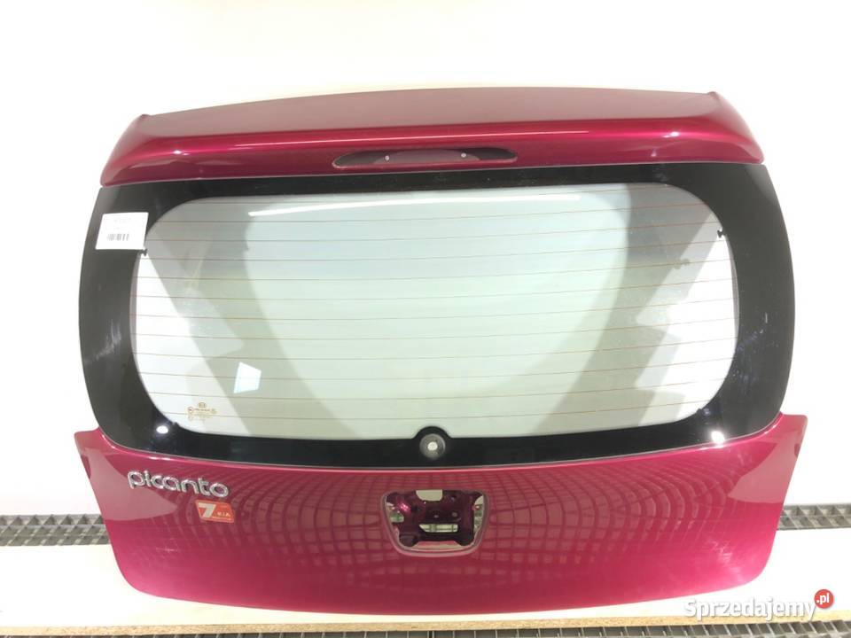 KLAPA TYŁ KIA PICANTO II Hatchback 1117 TYLNA osobowe