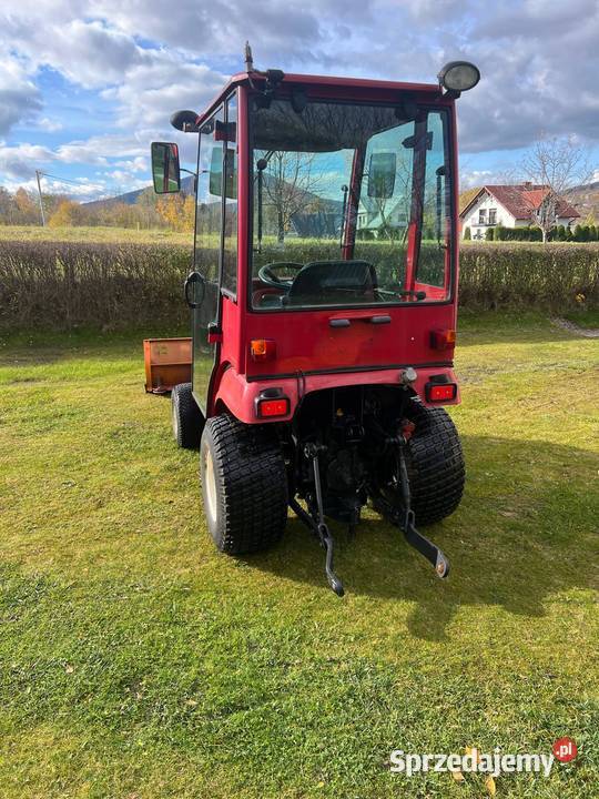 Traktorek komunalny Shibaura SX24 4x4 pług Dobra