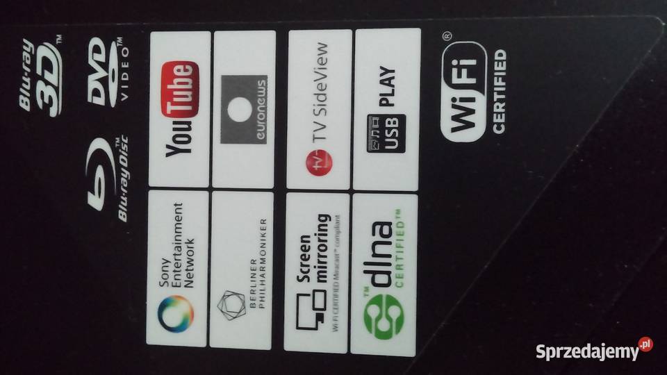 Odtwarzacz Bluray SONY BDPS5200 3D WiFi YouTube Białystok