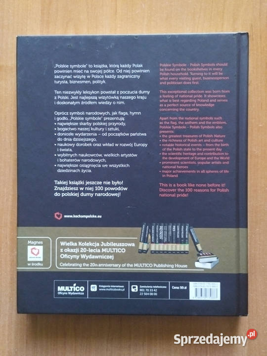 Książka Polskie symbole Polish symbols twarda