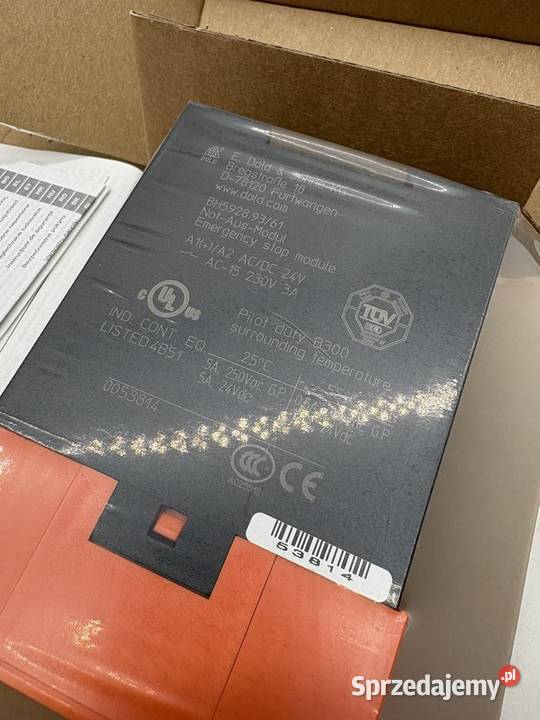 D Dold Shne Gmbh BH59289361 Safety Relay