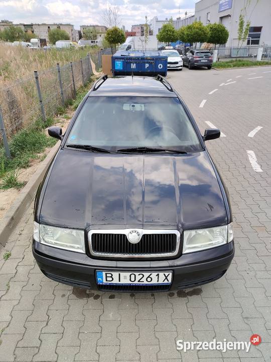 Skoda Octavia I Kombi 16 Benzyna LPG 2007r radio Motoryzacja Białystok