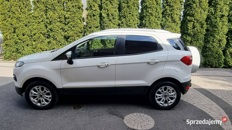Ford EcoSport 15 MPI Cliamtronic Alu GWARANCJA biały mazowieckie Płońsk