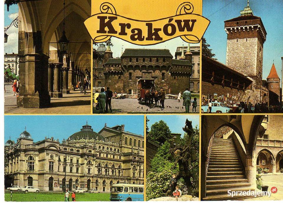 KRAKÓW POCZTÓWKA WIELOWIDOKOWA 10 świętokrzyskie Krynki