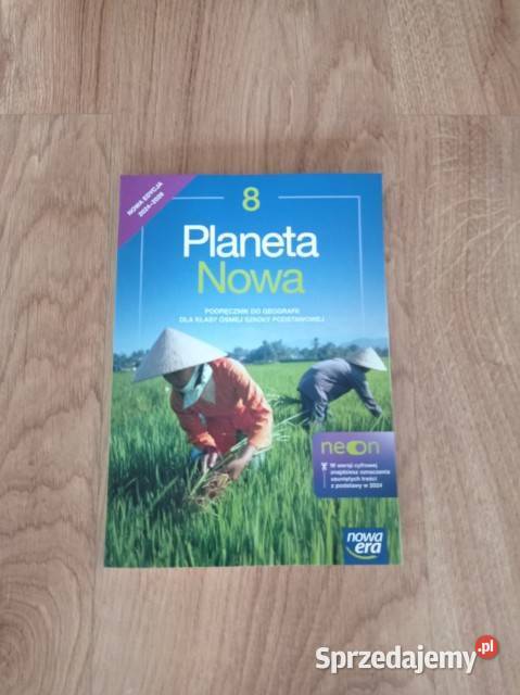 Planeta Nowa NEON Podręcznik do geografii kl 8 Katowice sprzedam