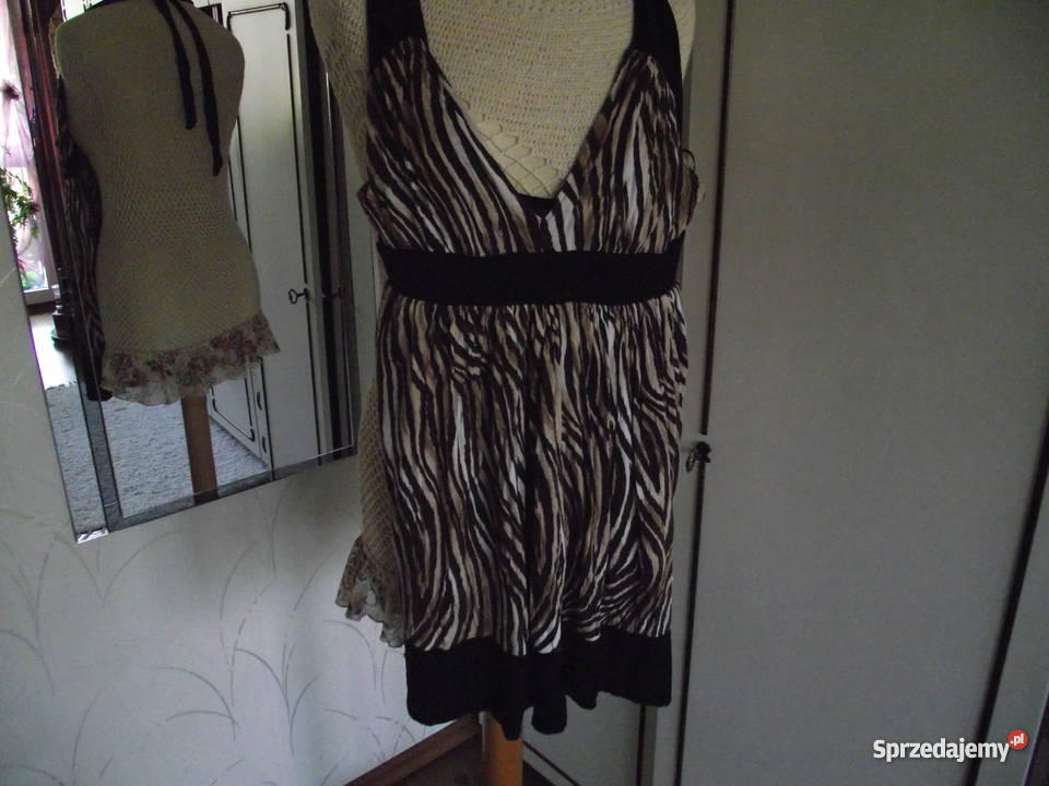 MIESSE FRIDGE ANGIELSKA TUNIKA TOP ZEBRA r 38 wielkopolskie