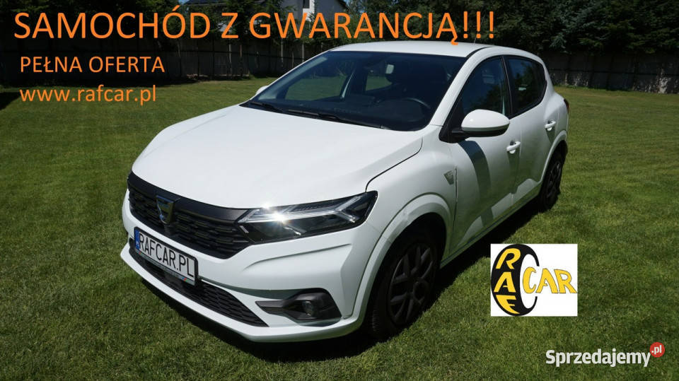 Dacia Sandero z gazem Gwarancja III 2020 immobilizer Samochody osobowe Zielona Góra