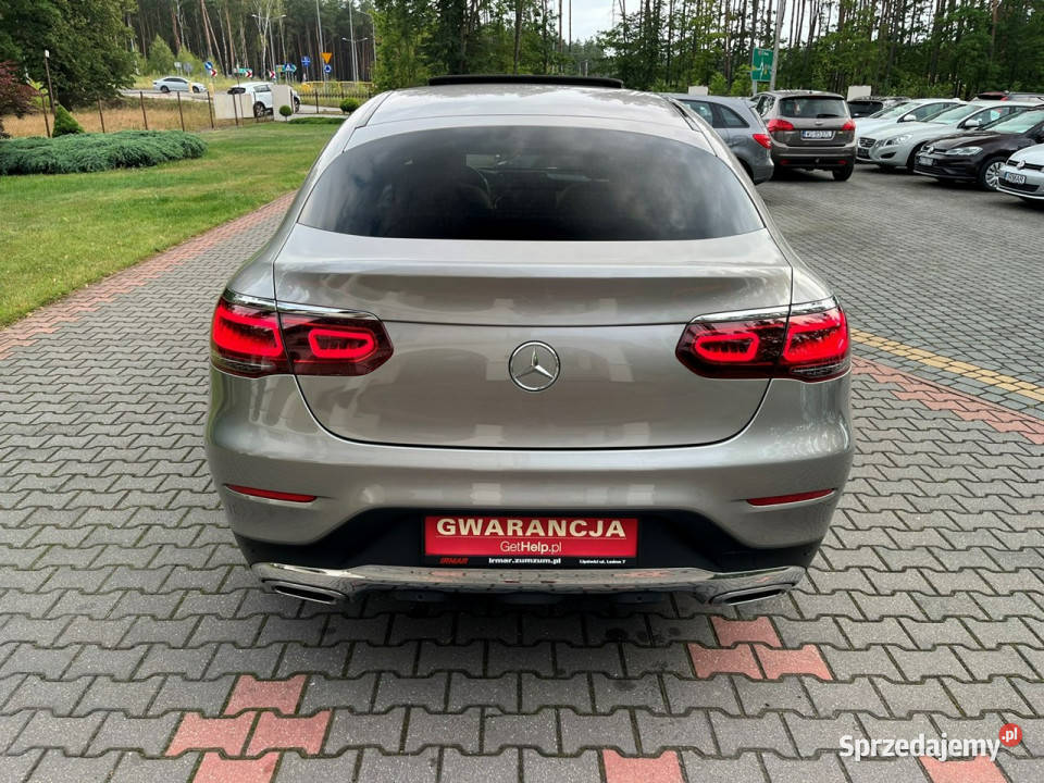 Mercedes GLC 200 Coupe Beżowe skóry Kamera Zarejestrowany w Polsce Lipówki