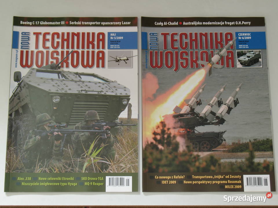 Technika Wojskowa 17 i 912 rocznik 2009 Czasopisma Kraków