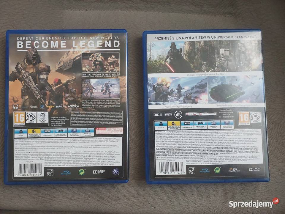 Zestaw gier 4 Destiny Star Wars Battlefront Milanówek