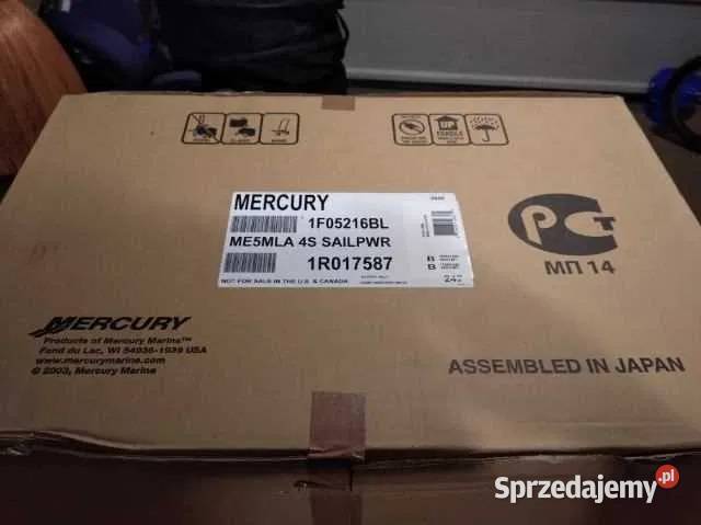 Silnik zaburtowy Mercury ME5MLA 4 suwowy Warszawa