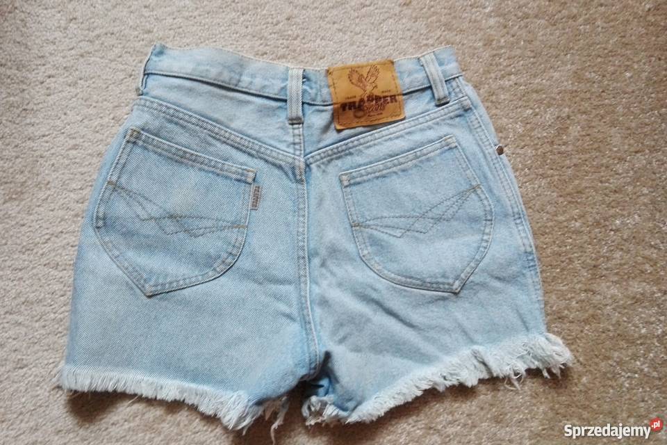 JEANSOWE SPODENKI Z FRĘDZLAMITRAPPERRUNIWERSALNY Łódź
