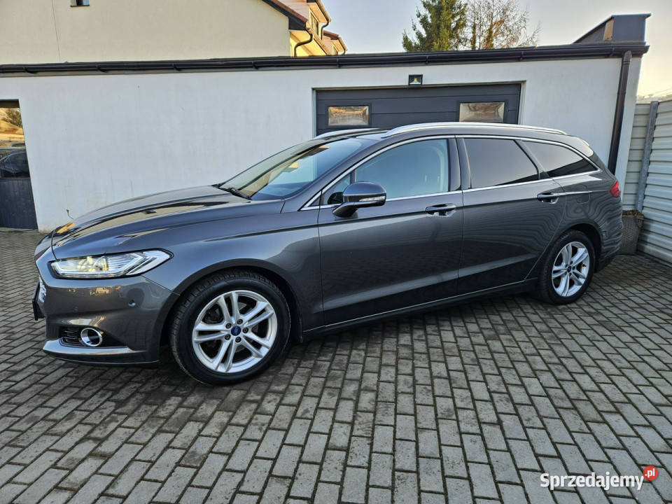 Ford Mondeo 20 TDCi TITANIUM wyposażenie 4WD 4x4 szary pomorskie Gdynia